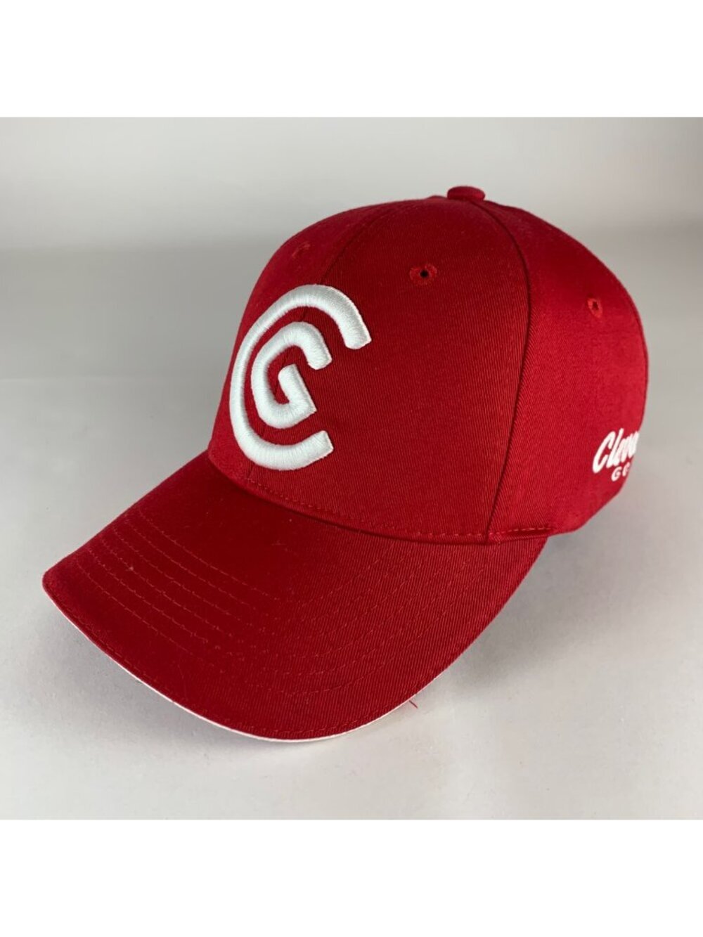 Cleveland Golf Unisex Red Relaxed Fit Strapback Adjustable Hat